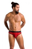 Bikini Mike Sexy Leopard, Rosu/Negru, S/M, Passion