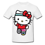 Tricou &quot; Hello Kitty waving &quot;