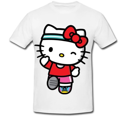 Tricou &amp;quot; Hello Kitty waving &amp;quot; foto