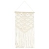Cuier de perete Macrame, 40x80, bumbac