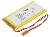 Acumulator Li-Po 3,7V 2600mAh AKYGA cu cabluri și conector JST SYP-02T-1