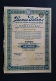 Actiune 1945 Banca Urbana / titlu 10 actiuni nominative