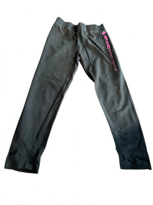 Pantaloni &amp;ndash; colanti sport , culoarea negru , model 4F , marimea 5-6 ani foto