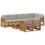 vidaXL Seturi de canapele Lemn Solid de Acacia 3384537