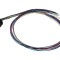 Conector M12 soclu mamă 12 pini 1,5A 30V IP67 drept cablu Lutronic 0,5m