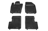 Set covorase auto din cauciuc Fiat 500x, 04.2015-, negru, presuri tip tavita, Rezaw 201518, Aftermarket