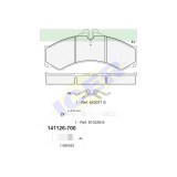 Set placute frana Icer 141126700, parte montare : Punte Fata