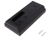 Carcasă montare pe perete ABS neagră 81x170x32mm, MASZCZYK