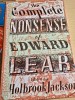 The complete nonsense of Edward Lear