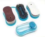 Perie Multifunctionala 3 in 1 cu Dozator Detergent, Curatare Bucatarie, Baie, Haine, Incaltaminte, Mobilier, Burete Abraziv, Fir, Pazla
