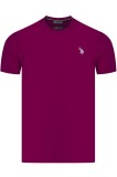 Tricou barbati U.S. Polo Luca roz, L, M, XL, U.S. Polo Assn.