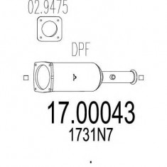 Filtru de particule , funingine PDF Peugeot 406 (8b) 2.0 HDI 110 HDi 2.2 MTS - 17.00043 foto