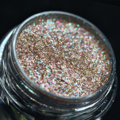 Pigment PK22(champagne cu irizații multicolore) Sparkle/Microglitter pentru machiaj KAJOL Beauty, 1g