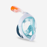 Mască Easybreath snorkeling la suprafață XS Turcoaz Copii 6-10 ani