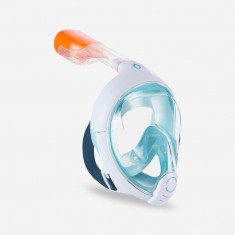 Mască Easybreath snorkeling la suprafață XS Turcoaz Copii 6-10 ani