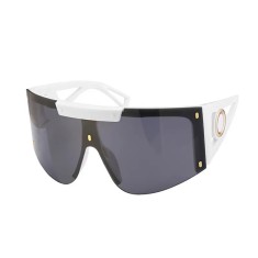 Ochelari soare de dama Mbrands, polarizati, masivi Alb