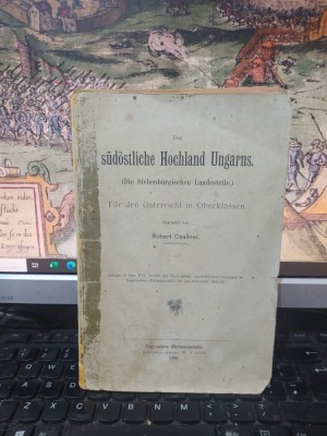 Robert Csallner, Das sudostliche Hochland Ungarns, Hermannstadt Sibiu 1906, 182 foto