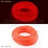 Fir electroluminescent neon flexibil EL wire 3,2 mm - Verde lemon