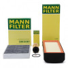 Pachet Revizie Filtru Aer + Polen + Ulei Mann Filter Bmw Seria 4 F36 2014&rarr; 430d 435d C37009+CUK25001+HU6004X, Mann-Filter
