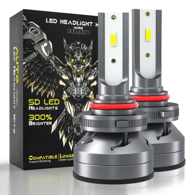 Set 2x Becuri LED HB3 (9005) / HB4 (9006) 60w 4600 lm foto