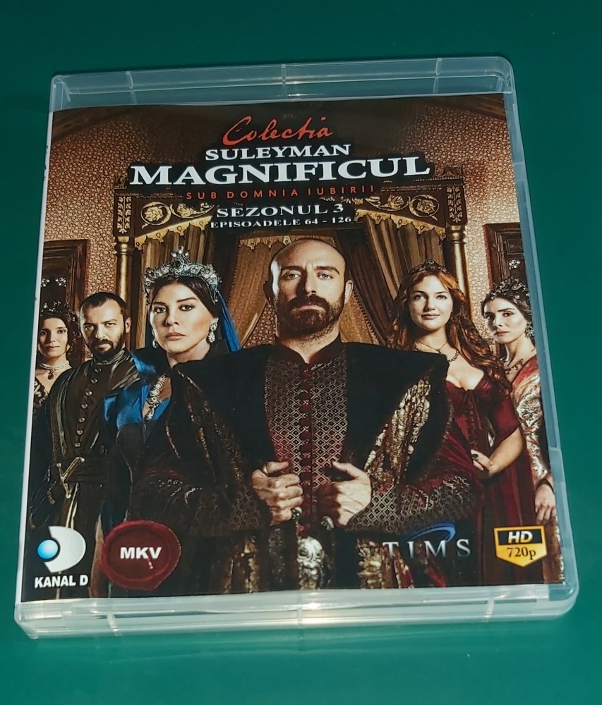 Suleyman Magnificul Sub domnia iubirii - Stick - Sezonul 3 - 39 Episoade,  Alte tipuri suport, Romana | Okazii.ro