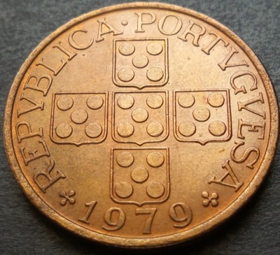 Moneda 1 ESCUDO - PORTUGALIA, anul 1979 * cod 3114 A = UNC foto