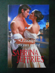 SABRINA JEFFRIES - O NOAPTE CU UN PRINT foto