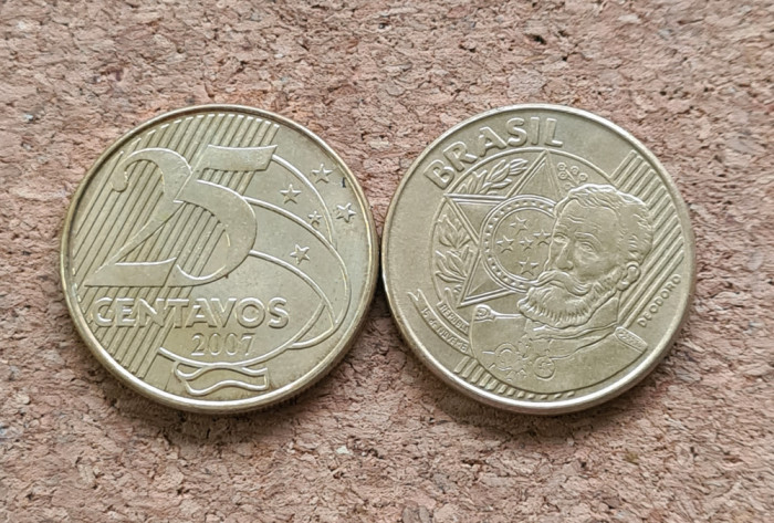 Brazilia 25 centavos 2007