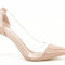 PANTOFI NUDE CU SILICON PE LATERAL ATENA