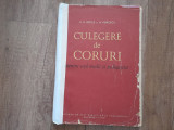 Culegere de Coruri pentru scoli medii si Pedagogice - D.D. Botez, 1961