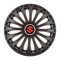 Set 4 Capace Roti, potrivite jantelor de R14, pentru Suzuki, model dino Negru