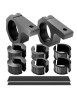 Set Suporti universali montaj proiectoare pe ghidon, Xenon Bright