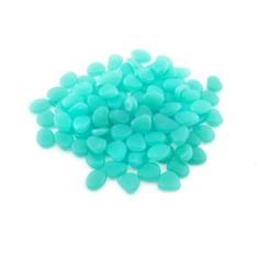Set 100 pietre decorative fluorescente, culoare albastru, avx-ag653a