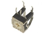 &Icirc;ntrerupător codificare THT 2,54mm 100m&Omega;