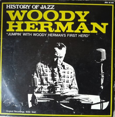 Woody Herman Jumpin&amp;#039; with Woody Herman&amp;#039;s first herd disc vinil NM/VG+ foto