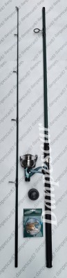 SET Universal Lanseta 3m ROBINHAN Power cu Mulineta Tectonic HT60 + 300m FIR foto