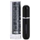 Travalo Classic sticluță re&icirc;ncărcabilă cu atomizor unisex Black 5 ml