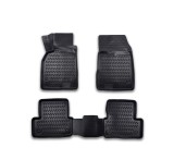 Set 4 Buc. Covorase Cauciuc Tavita Compatibile Toyota Corolla Cross 2022-&gt;Negru, Oem