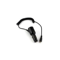 Incarcator auto cu cablu microUSB spiralat de 1m 5V-2A