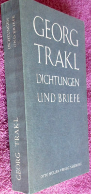 Dichtungen und briefe / Georg Trakl foto