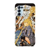 Husa compatibila cu Oppo Find X5 Pro, Viceversa, model Misa and Rem Death Note, Silicon, TPU, Transparent, Carcasa
