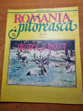 Romania pitoreasca aprilie 1991-art. si foto amnas sibiu,palatul elisabeta