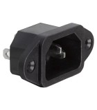Mufa CA tata PC montabil pe panou 10A 250V, Oem
