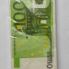 Servetele de colectie model 100 euro