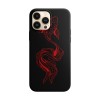 Husa compatibila cu Apple iPhone 14 Plus model Red Koi Fish, Silicon, TPU, Viceversa, Transparent, Carcasa