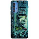 Husa compatibila cu Motorola Moto G51 5G model Say what, Silicon, TPU, Viceversa, Transparent, Carcasa