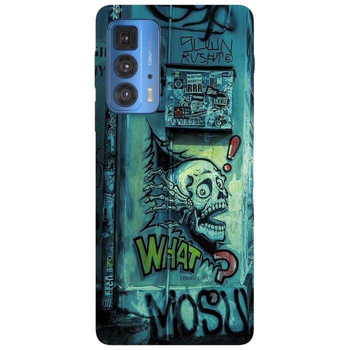 Husa compatibila cu Motorola Moto G51 5G model Say what, Silicon, TPU, Viceversa
