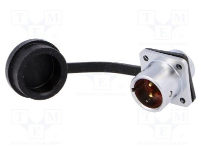 Soclu SF12 WEIPU PIN: 2 IP67 13A 250V 1,5mm2 -40&amp;divide;100&amp;deg;C foto