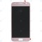 Samsung Galaxy J3 2017 (SM-J330F) Modul display LCD + Digitizer roz GH96-10991A
