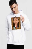 Cumpara ieftin Hanorac Barbati Alb - Dali - Frame - S